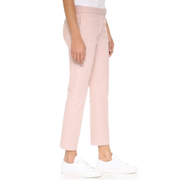 Joseph Pearl Pink Finley Tailored Trousers Pants - Picture 4 of 8